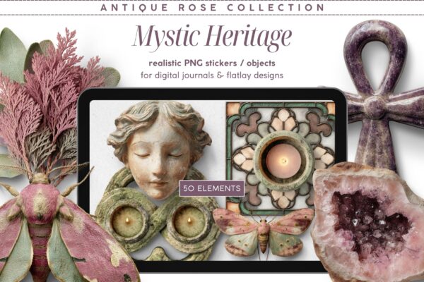 Antique Rose Mystic Heritage