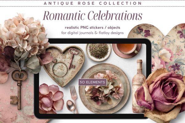 Antique Rose Romantic Celebrations