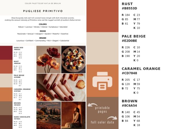 Tuscan Heritage Palettes - Image 4